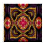 Kaleidoscope Art Pattern Ornament Tile Coaster