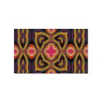 Kaleidoscope Art Pattern Ornament Sticker Rectangular (100 pack)