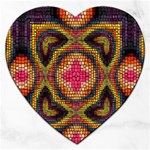 Kaleidoscope Art Pattern Ornament Jigsaw Puzzle (Heart)