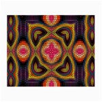 Kaleidoscope Art Pattern Ornament Small Glasses Cloth