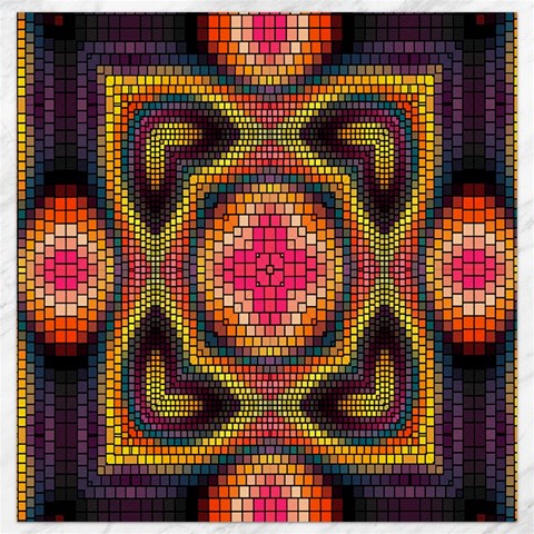 Kaleidoscope Art Pattern Ornament Canvas 12  x 12  from ArtsNow.com 11.4 x11.56  Canvas - 1