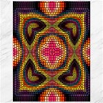 Kaleidoscope Art Pattern Ornament Canvas 12  x 16 
