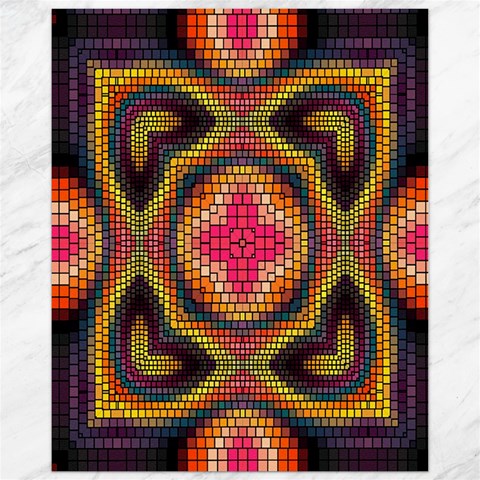 Kaleidoscope Art Pattern Ornament Canvas 11  x 14  from ArtsNow.com 10.95 x13.48  Canvas - 1