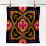 Kaleidoscope Art Pattern Ornament Face Towel