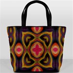 Kaleidoscope Art Pattern Ornament Bucket Bag