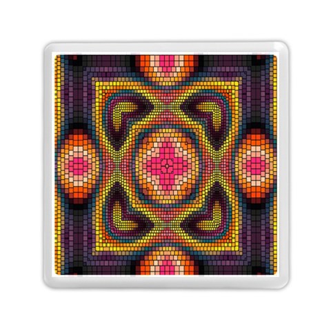 Kaleidoscope Art Pattern Ornament Memory Card Reader (Square) from ArtsNow.com Front
