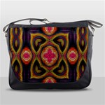 Kaleidoscope Art Pattern Ornament Messenger Bag