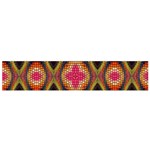 Kaleidoscope Art Pattern Ornament Small Premium Plush Fleece Scarf