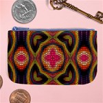 Kaleidoscope Art Pattern Ornament Large Coin Purse