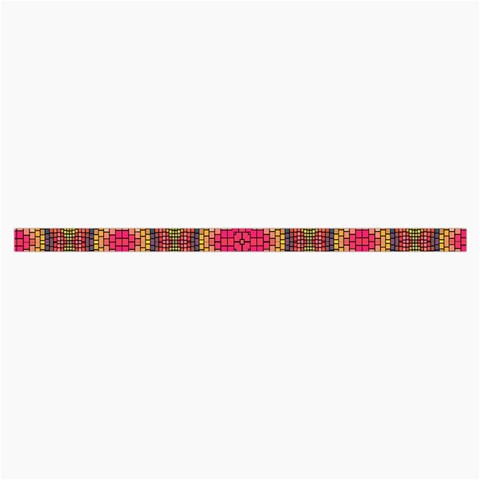 Kaleidoscope Art Pattern Ornament Roll Up Canvas Pencil Holder (S) from ArtsNow.com Strap