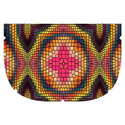 Kaleidoscope Art Pattern Ornament Make Up Case (Small) from ArtsNow.com Side Right