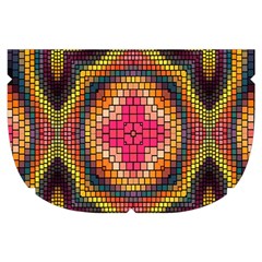 Kaleidoscope Art Pattern Ornament Make Up Case (Small) from ArtsNow.com Side Left