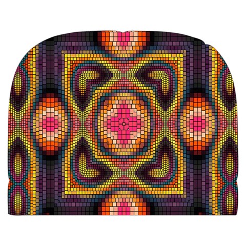Kaleidoscope Art Pattern Ornament Make Up Case (Large) from ArtsNow.com Back