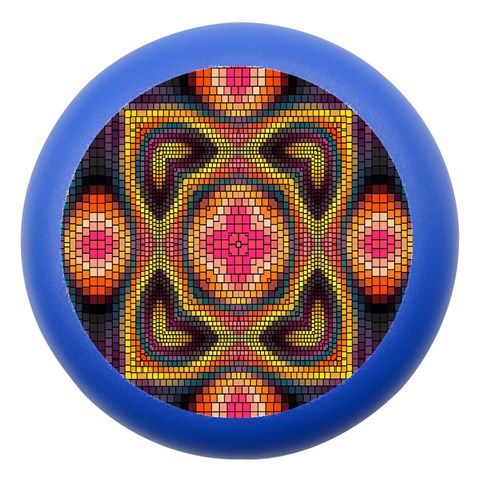 Kaleidoscope Art Pattern Ornament Dento Box with Mirror from ArtsNow.com Front