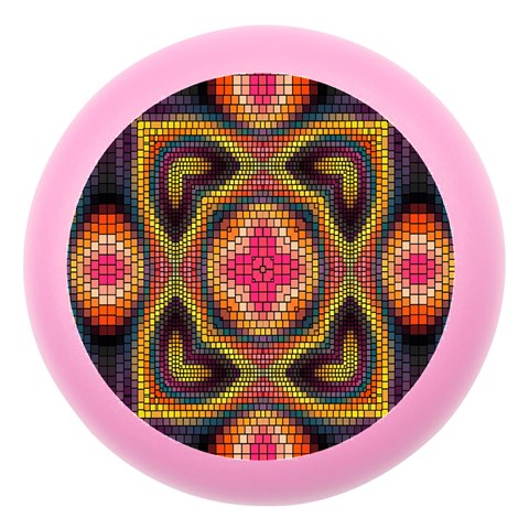 Kaleidoscope Art Pattern Ornament Dento Box with Mirror from ArtsNow.com Front