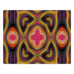 Kaleidoscope Art Pattern Ornament Premium Plush Fleece Blanket (Large)