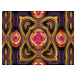 Kaleidoscope Art Pattern Ornament Two Sides Premium Plush Fleece Blanket (Extra Small)