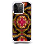Kaleidoscope Art Pattern Ornament iPhone 14 Pro TPU UV Print Case