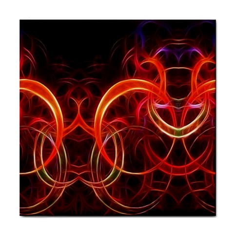 Abstract Seamless Pattern Tile Coaster from ArtsNow.com Front