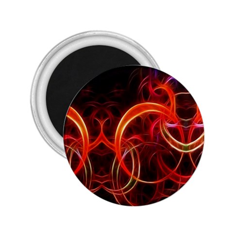 Abstract Seamless Pattern 2.25  Magnets from ArtsNow.com Front