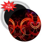 Colorful Prismatic Chromatic 3  Magnets (10 pack) 
