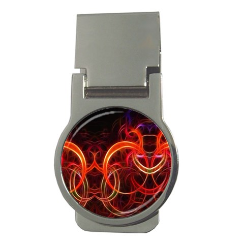 Abstract Seamless Pattern Money Clips (Round)  from ArtsNow.com Front