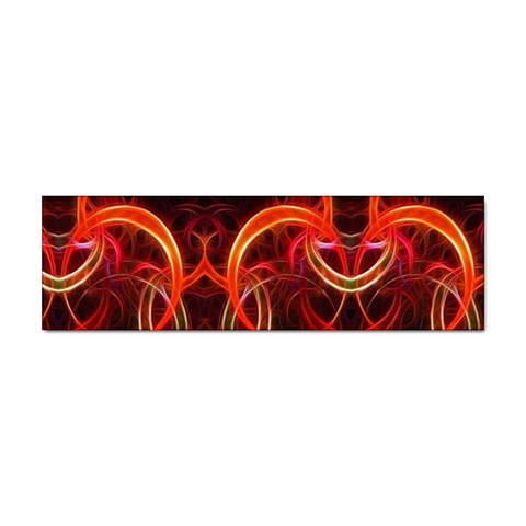 Abstract Seamless Pattern Sticker (Bumper) from ArtsNow.com Front