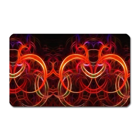 Abstract Seamless Pattern Magnet (Rectangular) from ArtsNow.com Front