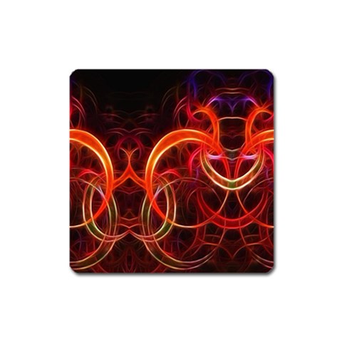 Abstract Seamless Pattern Square Magnet from ArtsNow.com Front