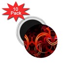 Construction Background Geometric 1.75  Magnets (10 pack) 