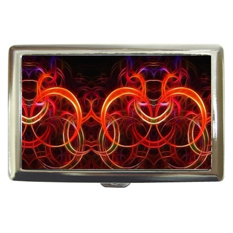 Abstract Seamless Pattern Cigarette Money Case from ArtsNow.com Front