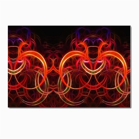Abstract Seamless Pattern Postcard 4 x 6  (Pkg of 10) from ArtsNow.com Front