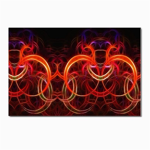 Abstract Seamless Pattern Postcards 5  x 7  (Pkg of 10) from ArtsNow.com Front