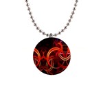 Colorful Prismatic Chromatic 1  Button Necklace