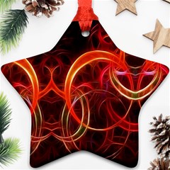 Abstract Seamless Pattern Star Ornament (Two Sides) from ArtsNow.com Front