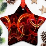 Abstract Seamless Pattern Star Ornament (Two Sides)