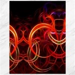 Colorful Prismatic Chromatic Canvas 12  x 16 