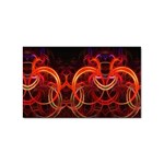 Construction Background Geometric Sticker Rectangular (10 pack)