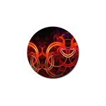 Construction Background Geometric Golf Ball Marker (4 pack)