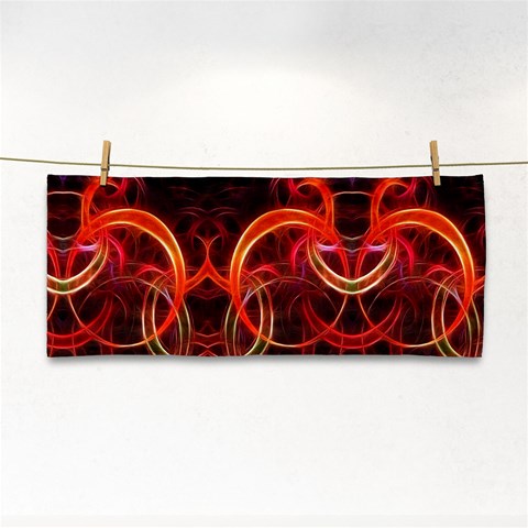 Abstract Seamless Pattern Hand Towel from ArtsNow.com Front
