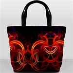 Abstract Seamless Pattern Bucket Bag