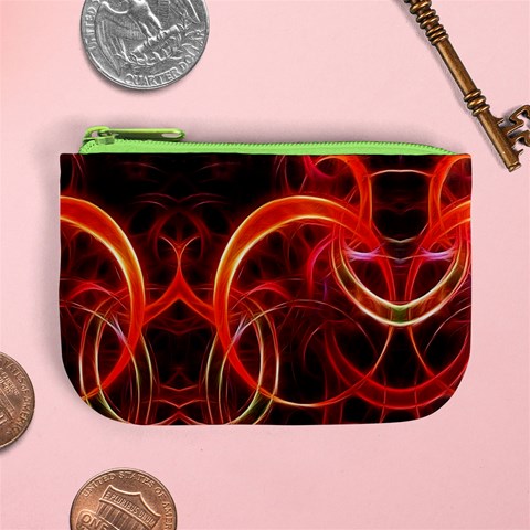 Abstract Seamless Pattern Mini Coin Purse from ArtsNow.com Front