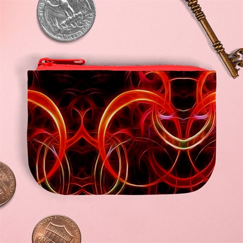 Abstract Seamless Pattern Mini Coin Purse from ArtsNow.com Front