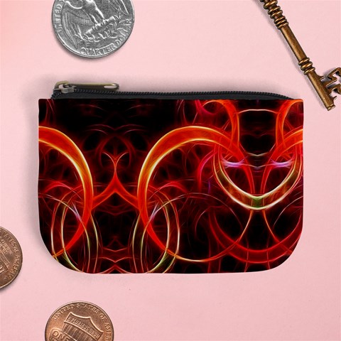 Abstract Seamless Pattern Mini Coin Purse from ArtsNow.com Front