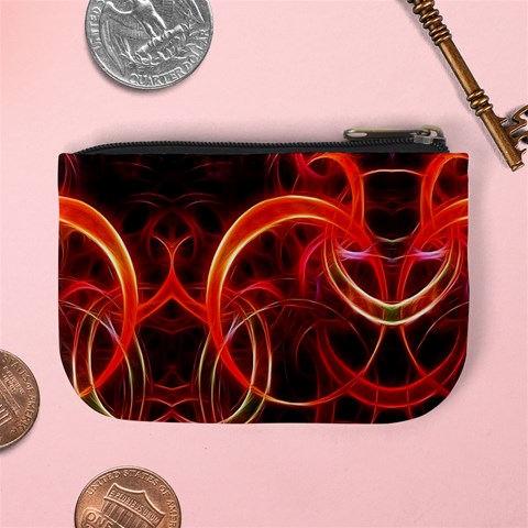 Abstract Seamless Pattern Mini Coin Purse from ArtsNow.com Back