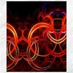 Construction Background Geometric Canvas 8  x 10 