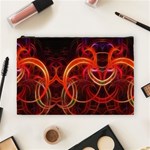 Colorful Prismatic Chromatic Cosmetic Bag (Large)