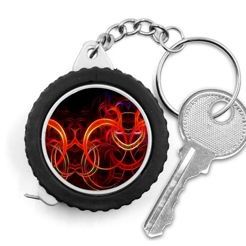 Abstract Seamless Pattern Measuring Tape from ArtsNow.com Front
