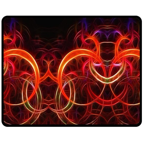 Abstract Seamless Pattern Fleece Blanket (Medium) from ArtsNow.com 60 x50  Blanket Front
