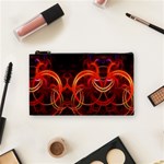Construction Background Geometric Cosmetic Bag (Small)